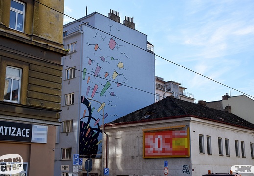 Prag 2021 mural