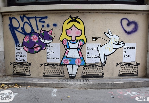 Paris 2022 streetart paste-up (3)