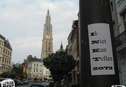 Antwerpen sticker 2011